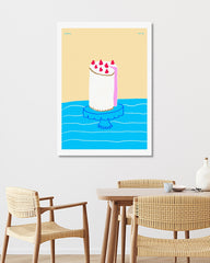 After Hover: Cake Time: Himbeer-Torte auf Etagere