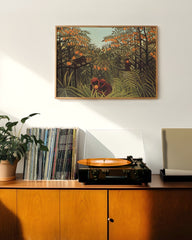 After Hover: Henri Rousseau - Affen in den Orangen-Bäumen