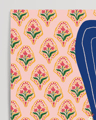 After Hover: Blumen im Schuh - Mustermix im Boho Style