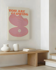 After Hover: You are glowing - Selbstliebe Illustration