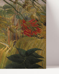 After Hover: Henri Rousseau - Tiger vom tropischen Sturm überrascht