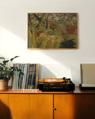 After Hover: Henri Rousseau - Tiger vom tropischen Sturm überrascht