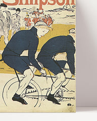 After Hover: Henri de Toulouse-Lautrec - Plakat La chaine simpson