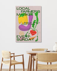 After Hover: Fresh Veggies - Local farmer's Market on Sundays