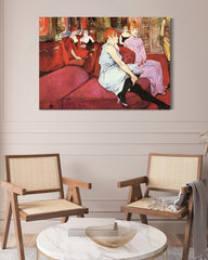 After Hover: Henri de Toulouse-Lautrec - Der Salon in der Rue des Moulins