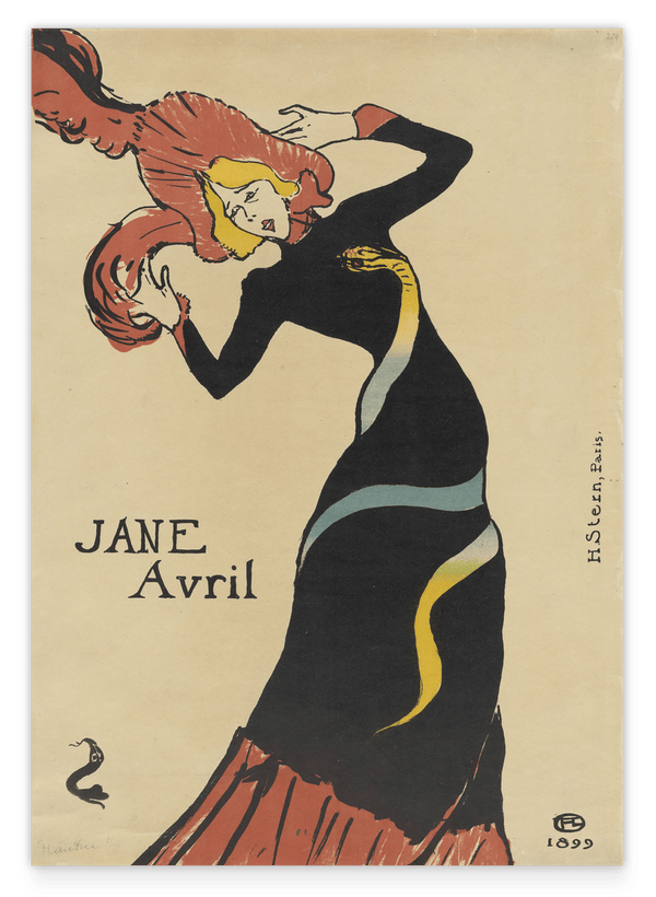 Henri de Toulouse-Lautrec - Jane Avril