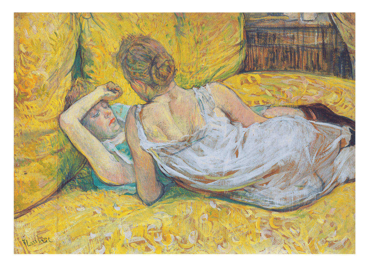 Henri de Toulouse-Lautrec - Die Hingabe (Das Paar)