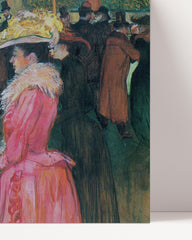 After Hover: Henri de Toulouse-Lautrec - Moulin Rouge Der Tanz