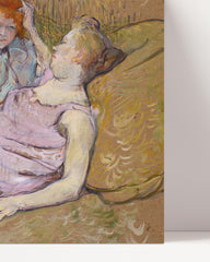 After Hover: Henri de Toulouse-Lautrec - Das Sofa