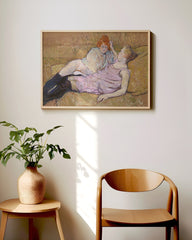 After Hover: Henri de Toulouse-Lautrec - Das Sofa