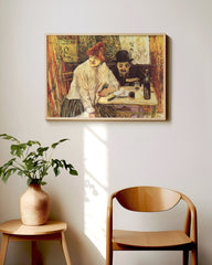 After Hover: Henri de Toulouse-Lautrec - Die letzten Krümmel (im Restaurant La Mie)