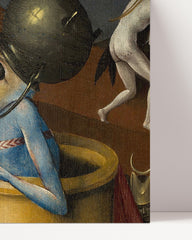 After Hover: Hieronymus Bosch - Ausschnitt aus "Garten der Lüste" (I)