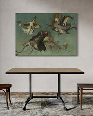 After Hover: Hieronymus Bosch - Ausschnitt aus "Garten der Lüste" (II)