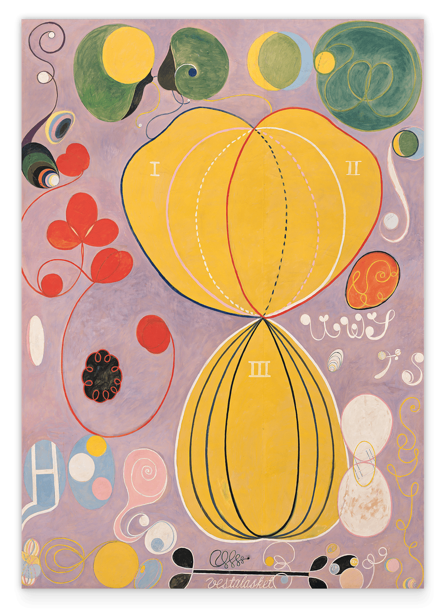 Hilma af Klint - The Ten Largest, No 7, Adulthood (1907)