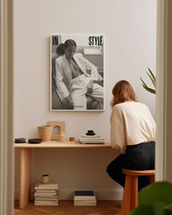 After Hover: In Style - Fashion attitude - Model im Hosenanzug