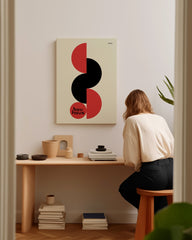 After Hover: Bauhaus Art Revival in Schwarz-Rot