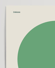 After Hover: Bauhaus Design - Minimalistische Formen in Grün