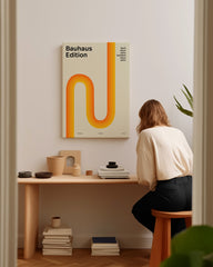 After Hover: Bauhaus Edition in Gelb - Retro trifft Moderne