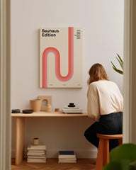 After Hover: Bauhaus Edition in Rot - The Art of April 1919