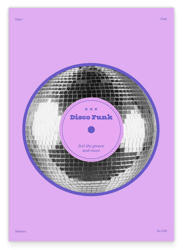 Disco Funk in Lila - Groove and Move