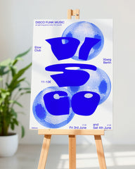 After Hover: Disco Funk Invitation - Come see and dance