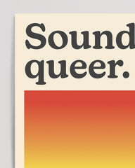 After Hover: Sounds queer. I'm in - Regenbogen Flagge mit Farbverlauf