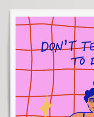 After Hover: Don't tell me how to dress. I love me.