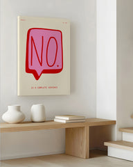 After Hover: No is a complete sentence