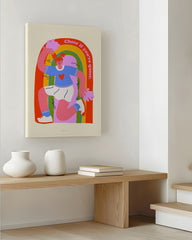 After Hover: Cheer if you're Queer - Mit Regenbogen