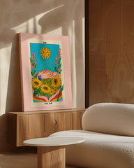 After Hover: The Sun - Tarot inspiriert - Colourful Joy of Life