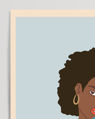 After Hover: Woman on the Phone - Modern Pop Art