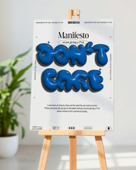 After Hover: Don't care - Manifesto of not giving a f*ck