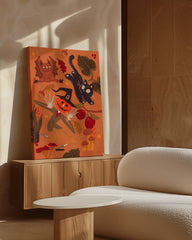 After Hover: Hello Halloween! Vogelscheuche mit Kürbis & Katze