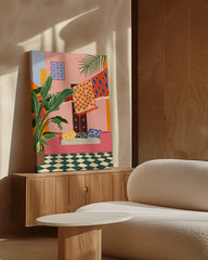 After Hover: Marokkanische Musterliebe - Boho Lounge im Urlaub