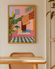 After Hover: Marokkanische Musterliebe - Boho Lounge im Urlaub