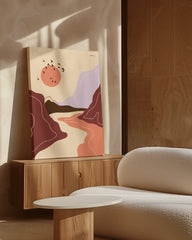 After Hover: Sonne im Bergtal mit Vögeln