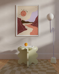 After Hover: Sonne im Bergtal mit Vögeln