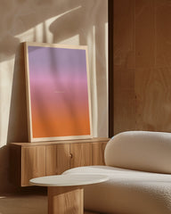 After Hover: Evening Dusk in calming purple - Ombré Farbverlauf