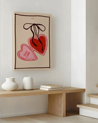 After Hover: Oui, Mon Cheri! - Herz Amulett mit Spruch