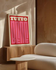 After Hover: Tutto Bene - Gute Laune Spruch in Pink