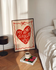 After Hover: My Heart Is Full of You - Spruch mit Herz