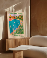 After Hover: Frankreich - Bunter Strand von Plage Sablettes