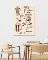 After Hover: Coffee Lovers - Kaffee Illustration modern