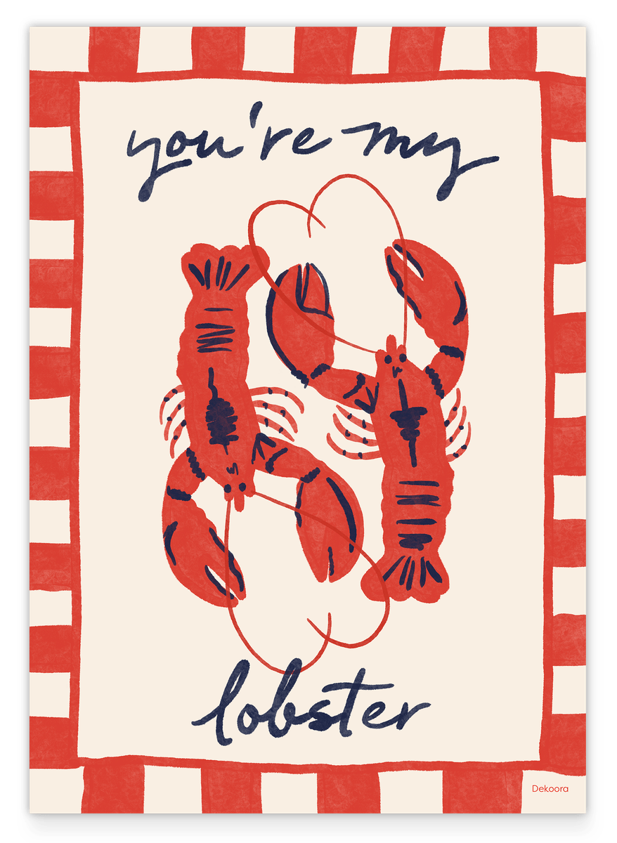 You're My Lobster - Hummer mit Herzen