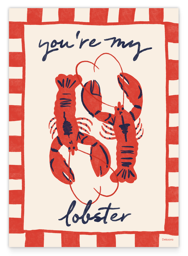 You're My Lobster - Hummer mit Herzen