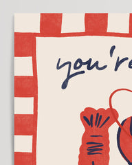 After Hover: You're My Lobster - Hummer mit Herzen