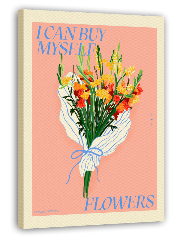 "I Can Buy Myself Flowers" in Apricot