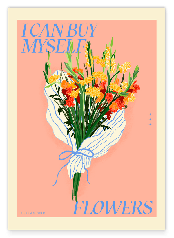 "I Can Buy Myself Flowers" in Apricot