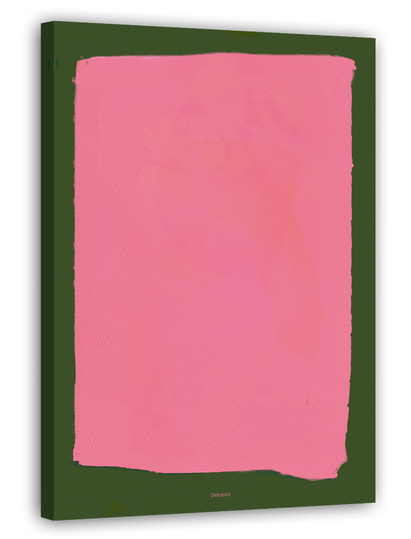 Abstrakte Kunst - Olive Meets Pink No. 2