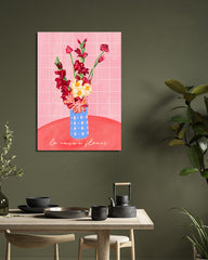 After Hover: Blumen - Le Vase à Fleurs